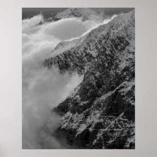 Poster EUA, Alasca, Parque Nacional Denali, Vista aérea 4
