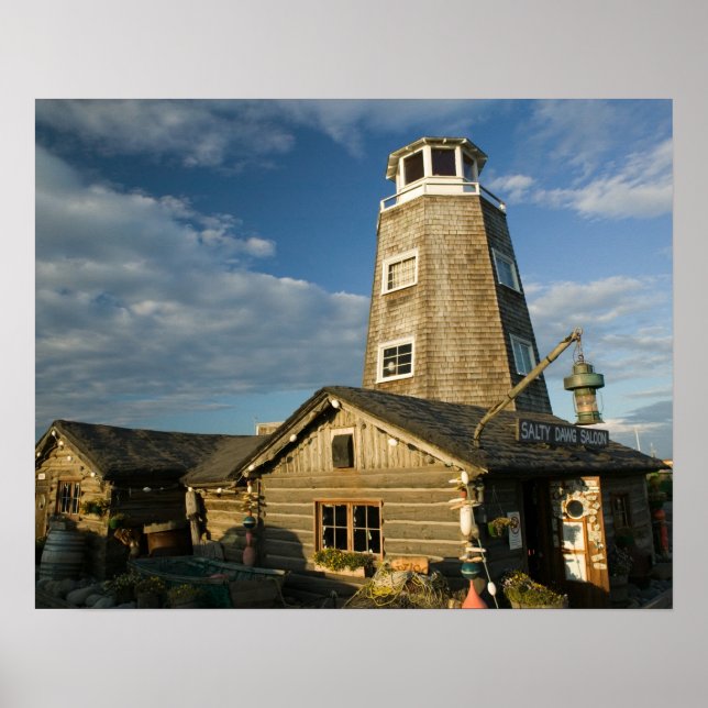 Pôster EUA, ALASKA, KENAI PENINSULA, HOMER: Homer Spit (Frente)