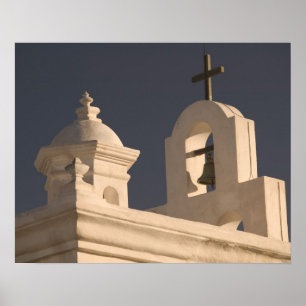 Pôster EUA, Arizona, Tucson: Missão San Xavier del Bac