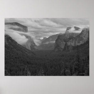 Pôster EUA, Califórnia, Mariposa County, Yosemite