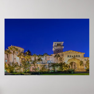 Pôster EUA, Califórnia, Papais noeis Barbara