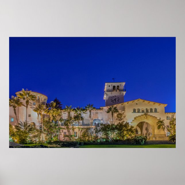 Pôster EUA, Califórnia, Papais noeis Barbara (Frente)