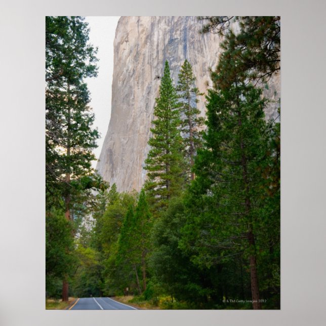 Poster EUA, Califórnia, Parque Nacional Yosemite, El 4 (Frente)
