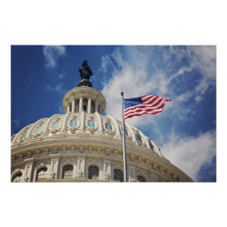 Pôster EUA, Colômbia, Washington DC, Capitol Building