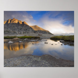 Pôster EUA, Colorado, Rocky Mountain NP.