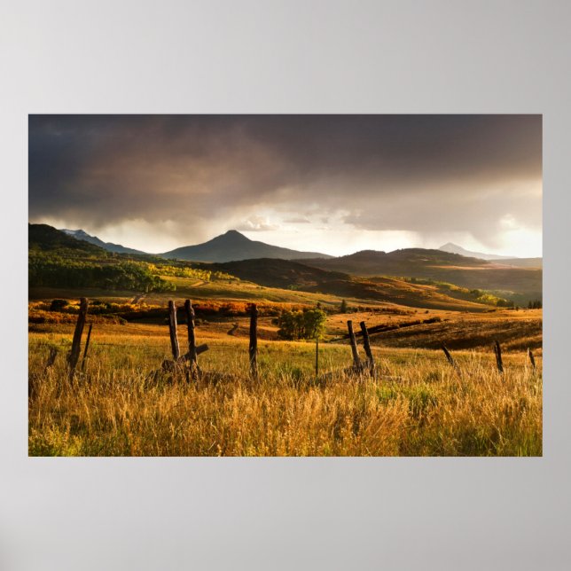 Pôster EUA, Colorado, San Juan Mountain (Frente)