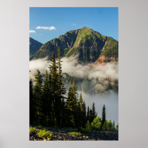 Pôster EUA, Colorado, San Juan Mountains. Limpeza