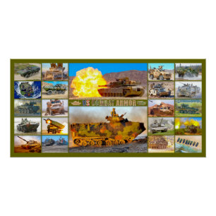 PÔSTER EUA COMBAT ARMOR "MONTAGE"
