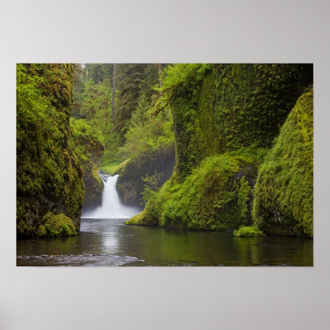Poster EUA, Eagle Creek, Columbia Gorge, Oregon.3 (Frente)
