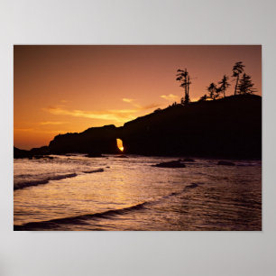 Pôster EUA, Estado de Washington, Parque Nacional Olímpic