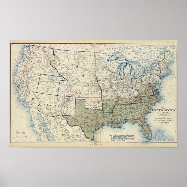 Pôster EUA junho 1862 (Frente)