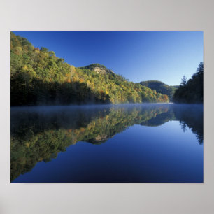 Pôster EUA, Kentucky. Floresta Nacional Daniel Boone,