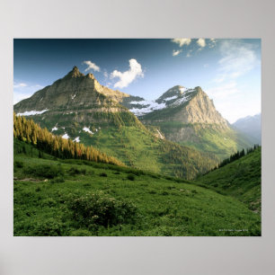 Poster EUA, Montana, parque nacional de geleira