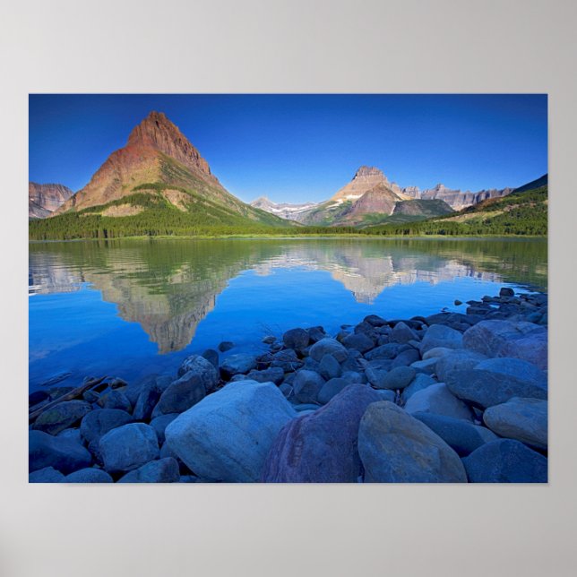 Poster EUA, Montana, Parque Nacional Glacier 4 (Frente)
