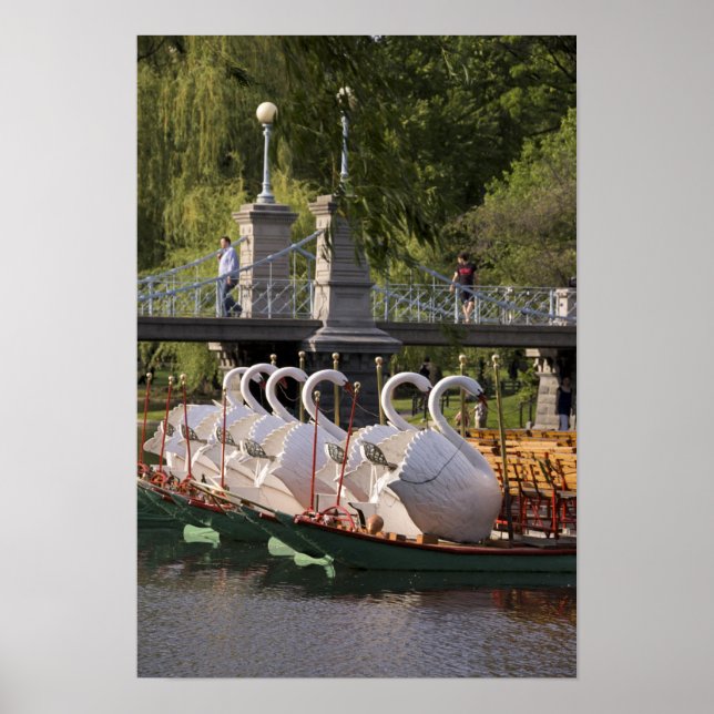 Poster EUA, Nova Inglaterra, Massachusetts, Boston, (Frente)