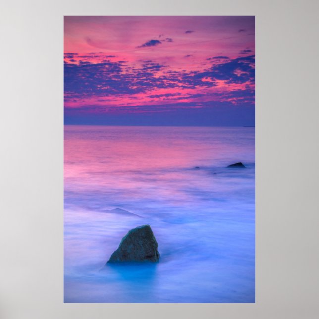 Pôster EUA, Nova Jersey, Cabo May. Cena no Cabo 3 de maio (Frente)