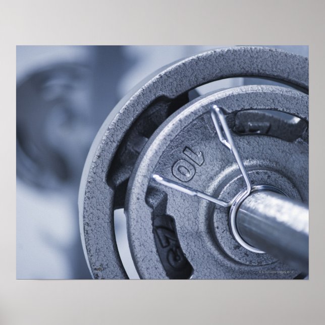 Poster EUA, Nova Jersey, Jersey City, 10 quilos de peso (Frente)