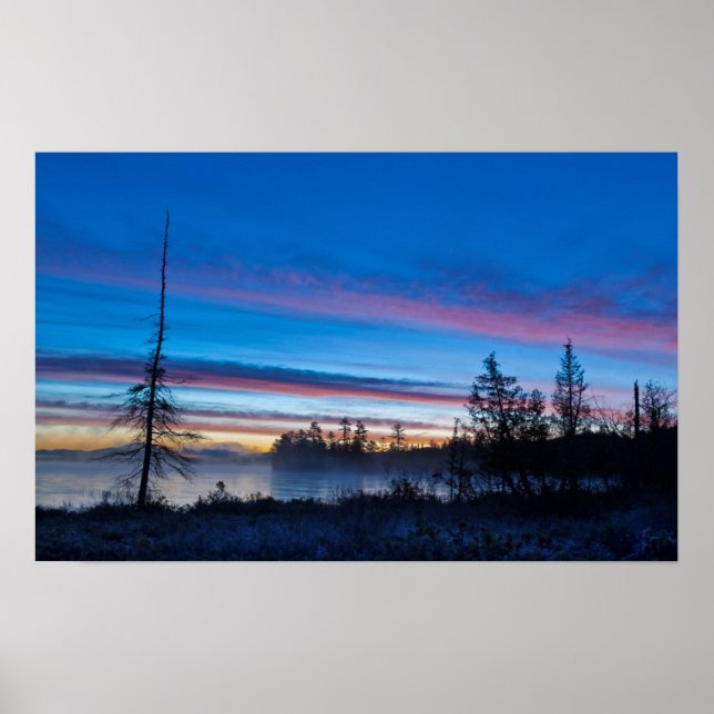 Poster EUA, Nova York, Montanhas Adirondack (Frente)