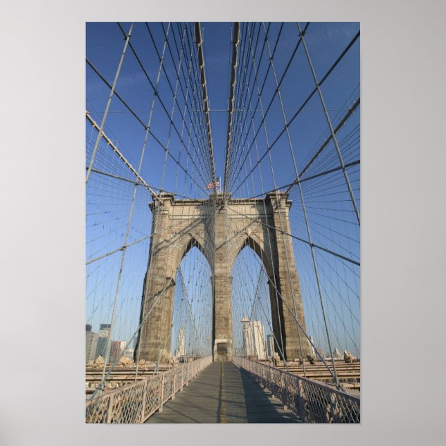 Poster EUA, Nova York, Nova Iorque, Brooklyn: (Frente)