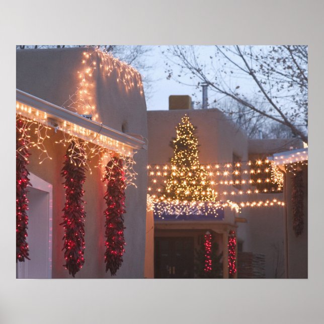 Poster EUA, Novo México, Papais noeis Fe: Galeria de Estr (Frente)