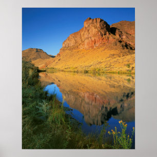 Pôster EUA, Oregon, Canyon do Rio Owyhee