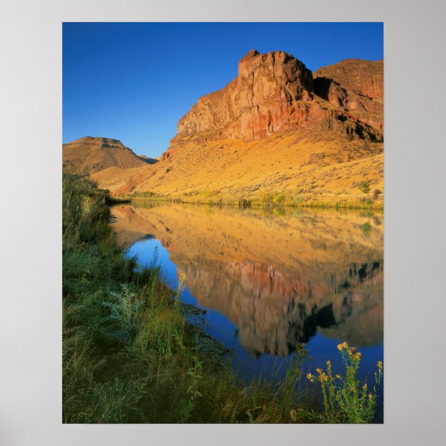 Pôster EUA, Oregon, Canyon do Rio Owyhee (Frente)