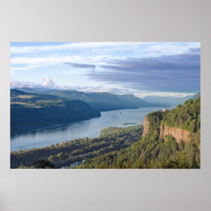 Pôster EUA, Oregon, Columbia River Gorge, Vista House