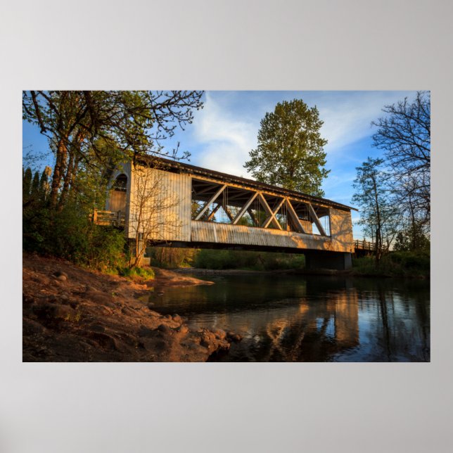 Pôster EUA, Oregon, Scio, Larwood Wayside, Larwood (Frente)