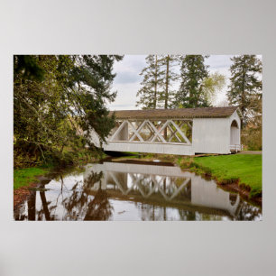 Pôster EUA, Oregon, Scio, Ponte Hannah