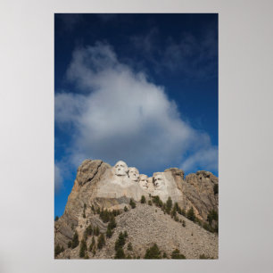 Pôster EUA, South Dakota, floresta nacional de Black