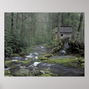 Poster EUA, Tennessee, Excelente Mountains National 3
