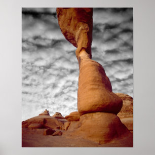 Poster EUA, Utah, Parque Nacional Arches. Porção de