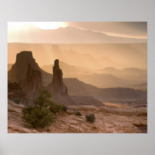 Pôster EUA; Utah; Parque Nacional Canyonlands. Vista de