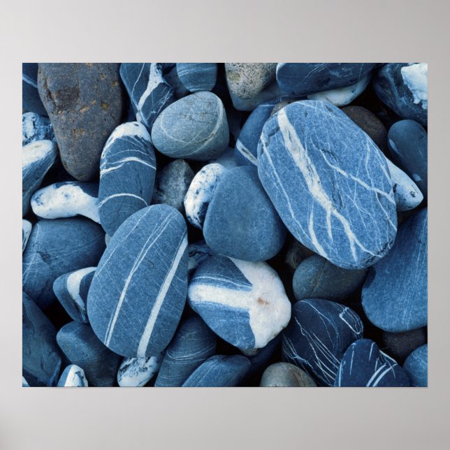 Poster EUA, Vermont, Lago Champlain, Pedras (Frente)