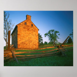 Poster EUA, Virginia, Manassas National Battlefield 2
