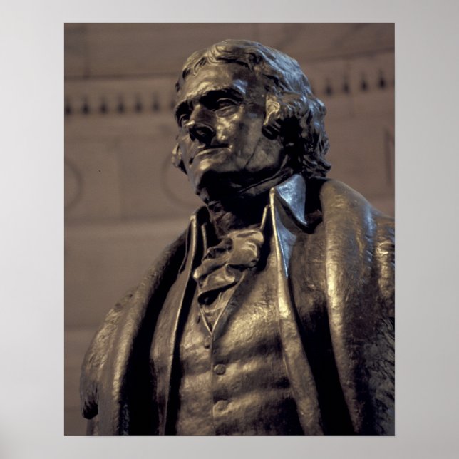 Poster EUA, Washington DC. Memorial Thomas Jefferson. (Frente)