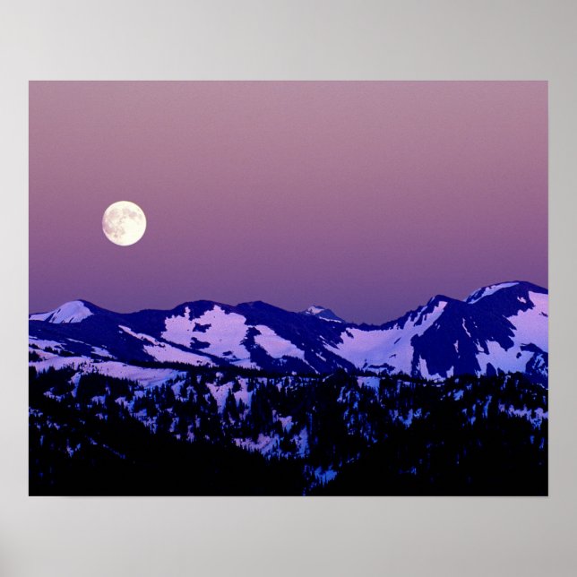 Poster EUA, Washington, Port Angeles, Olimpiadas Nacional (Frente)