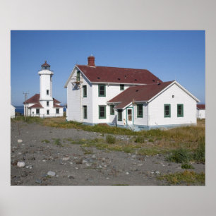 Pôster EUA, Washington, Port Townsend, Point Wilson