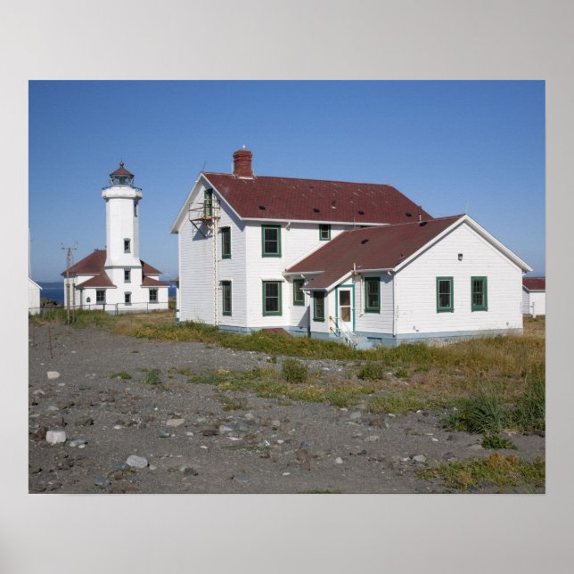 Pôster EUA, Washington, Port Townsend, Point Wilson (Frente)