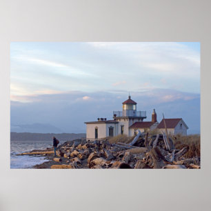 Pôster EUA, Washington, Seattle, Puget Sound 2