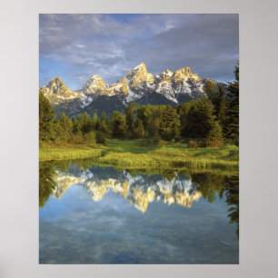 Poster EUA, Wyoming, Parque Nacional Grand Teton. Grand 2