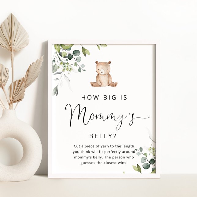 Poster Eucalipto aguenta o tamanho do jogo da barriga de  (Criador carregado)