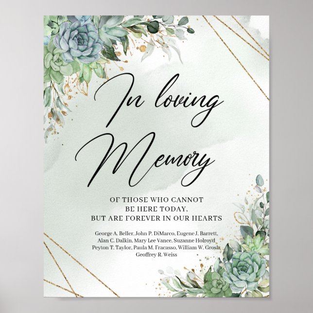 Poster Eucalipto verde Sinal de memória amorosa (Frente)