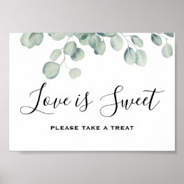 Poster Eucalyptus deixa casamento