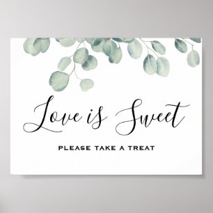 Poster Eucalyptus deixa casamento