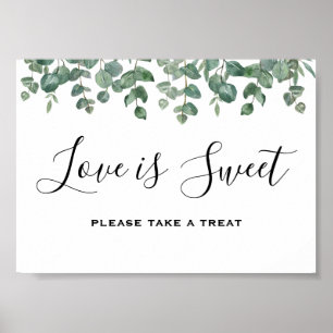Poster Eucalyptus deixa casamento