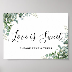 Poster Eucalyptus deixa casamento