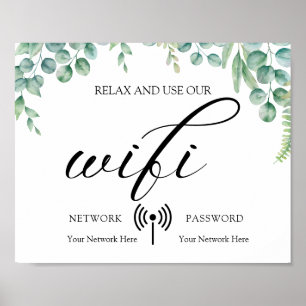 Poster Eucalyptus deixa o casamento