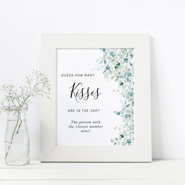 Poster Eucalyptus deixa quantos sinais de beijo (Criador carregado)