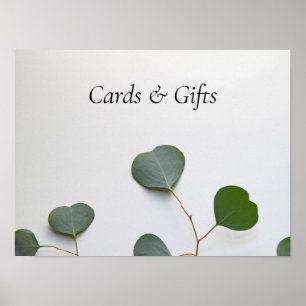 Poster Eucalyptus deixa sinal vertical